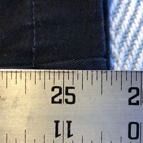 LANDS END 16P cotton/poly blend Waist 17 1/2" with POCKETS, Inseam 25 1/2" - Picture 10 of 13